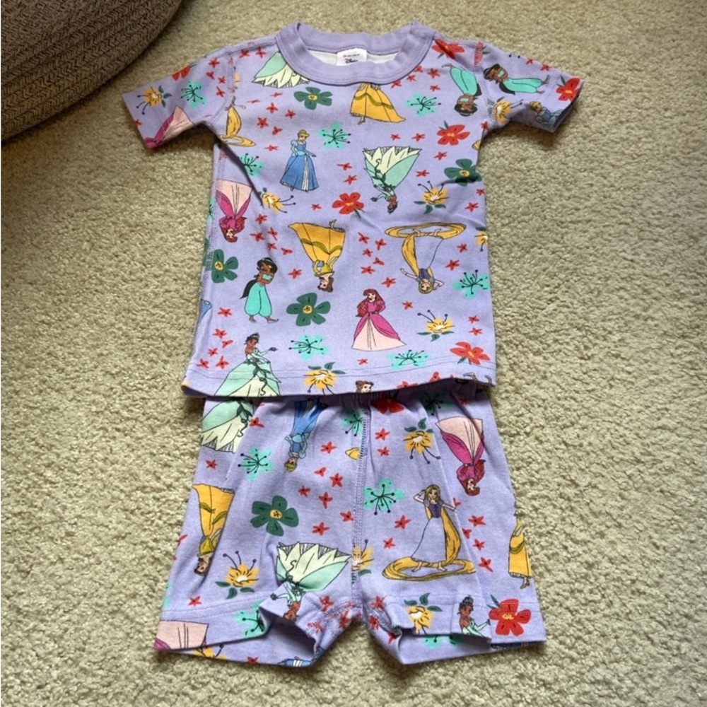 Disney Princess Hanna Anderson Pajamas Size 3T